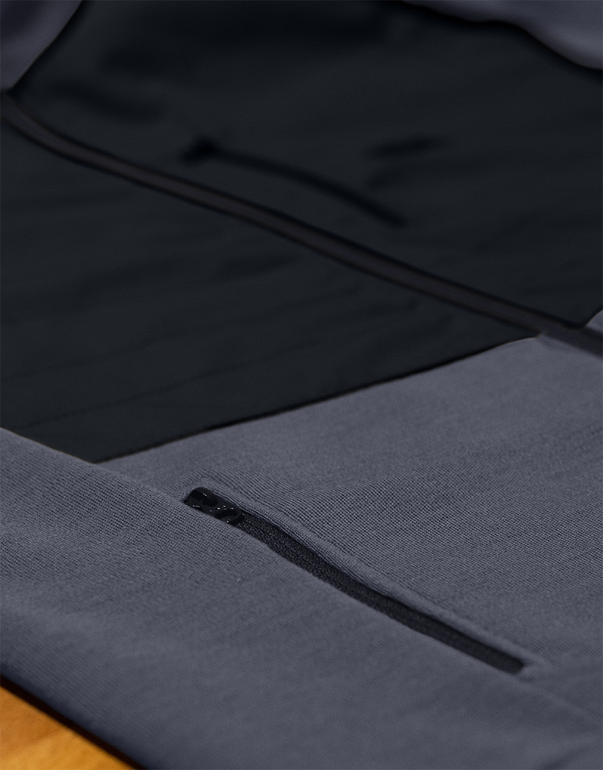 Maillot de ciclismo de lana merino con panel cortavientos Ventile®. 100 % materiales naturales.